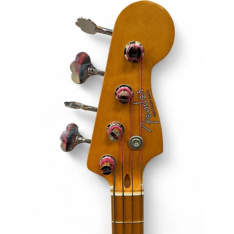 Used Fender Vintera II 50s Precision Bass Black Electric Bass Guitar