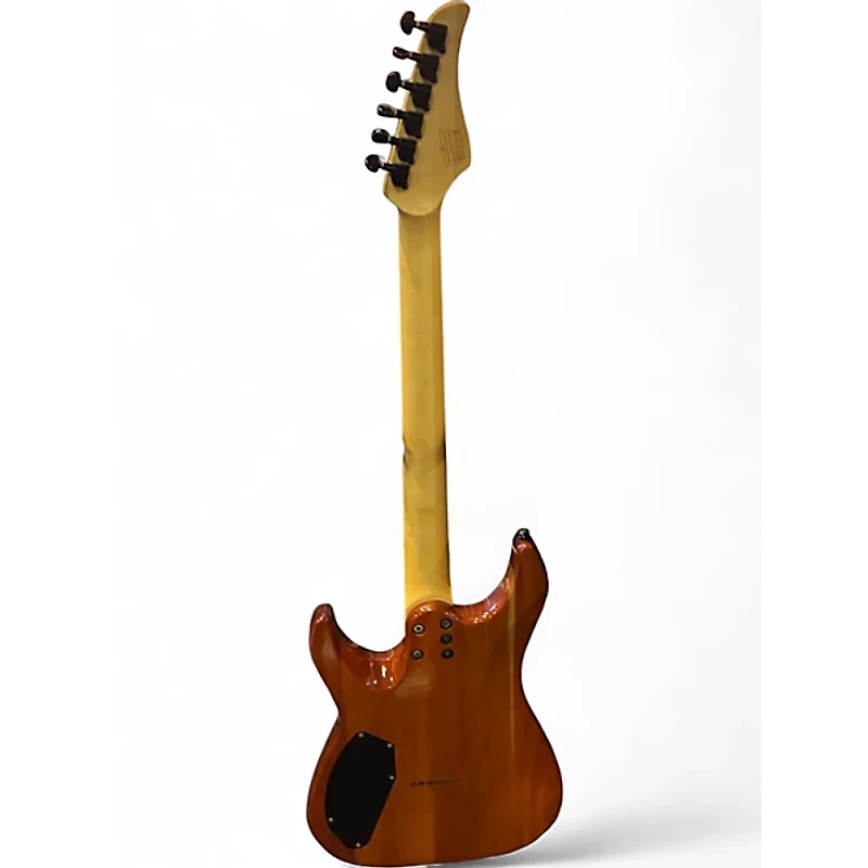 Used Schecter Guitar Research CR-6 Charcoal Burst Solid Body Electric Guitar