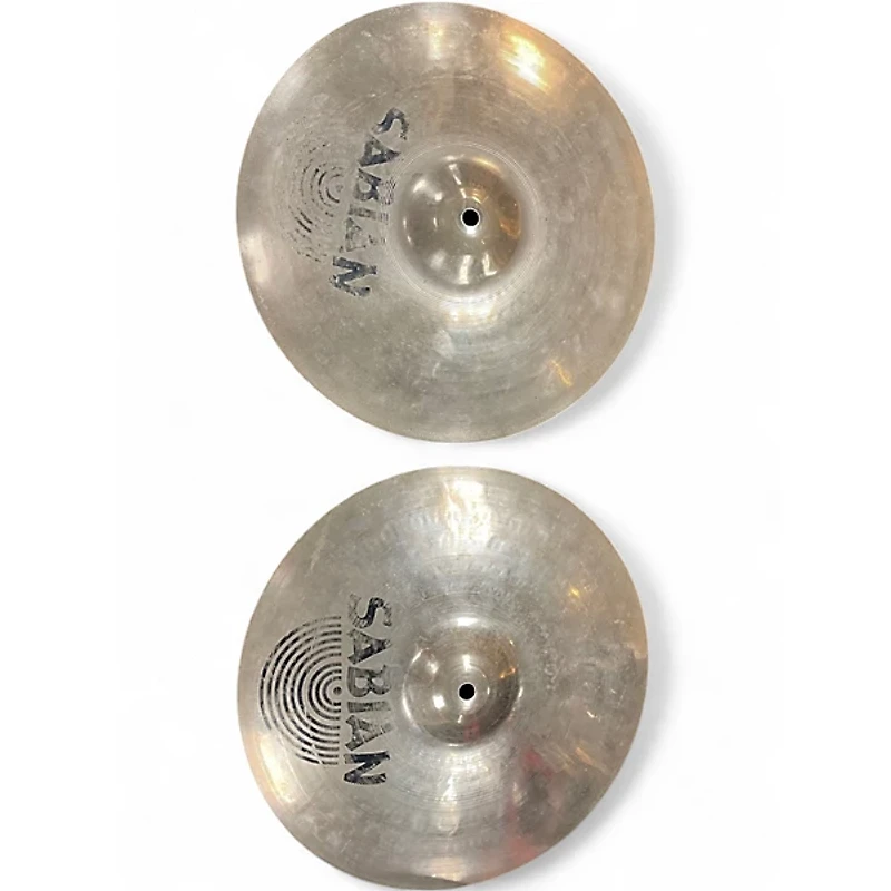 Used SABIAN 14in HHX Stage Hi Hat Pair Cymbal