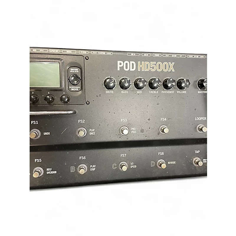 Used Line 6 Pod HD500X Amp Modeler Effect Processor