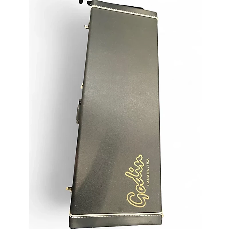 Used Godin SDxT Black Solid Body Electric Guitar