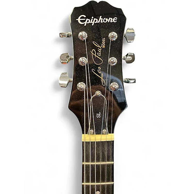 Used Epiphone Les Paul SL Turquoise Solid Body Electric Guitar