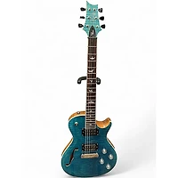 Used PRS Zach Myers Signature SE Trans Blue Solid Body Electric Guitar