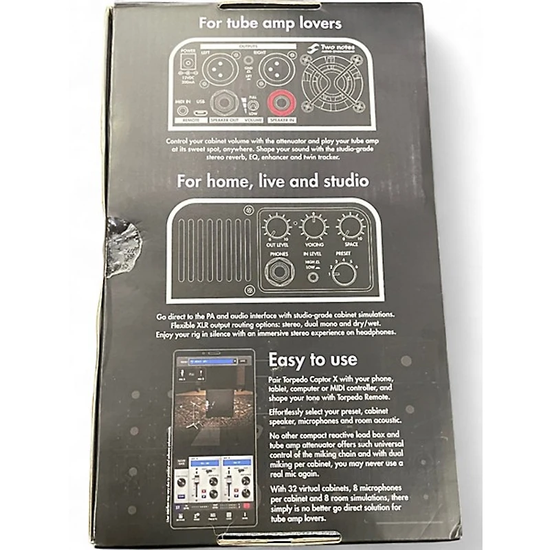 Used Two Notes AUDIO ENGINEERING torpedo captor Power Attenuator