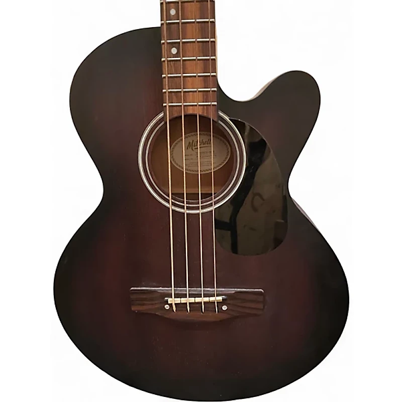 Used Mitchell T239BCE EDGE BURST Acoustic Bass Guitar