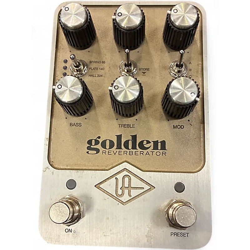 Used Universal Audio Golden Reverberator Effect Pedal