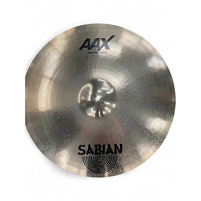 Used SABIAN 21in AAX Stage Ride Cymbal