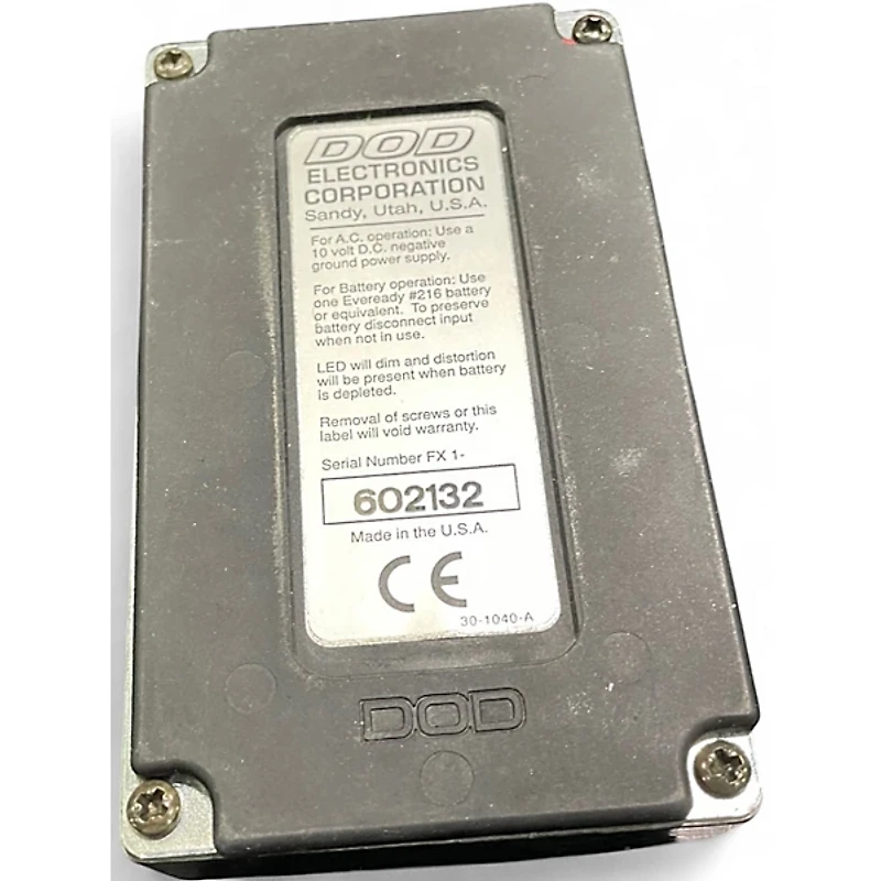 Used DOD FX100 Effect Pedal