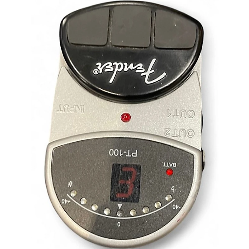 Used Fender PT-100 Tuner Pedal