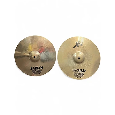 Used SABIAN 14in XS20 Medium Hi Hat Pair Cymbal