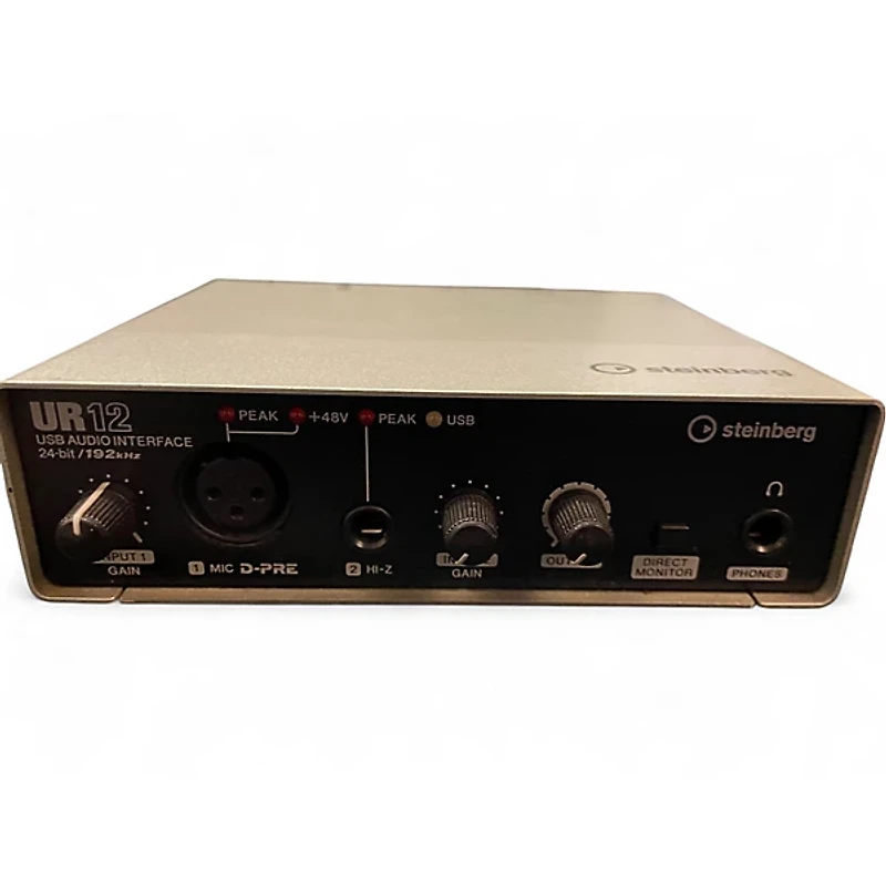 Used Steinberg ur12 Audio Interface