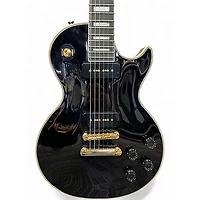 Used Epiphone Les Paul Custom Black Solid Body Electric Guitar