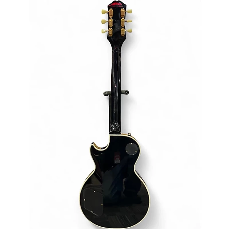 Used Epiphone Les Paul Custom Black Solid Body Electric Guitar