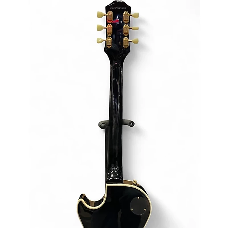 Used Epiphone Les Paul Custom Black Solid Body Electric Guitar
