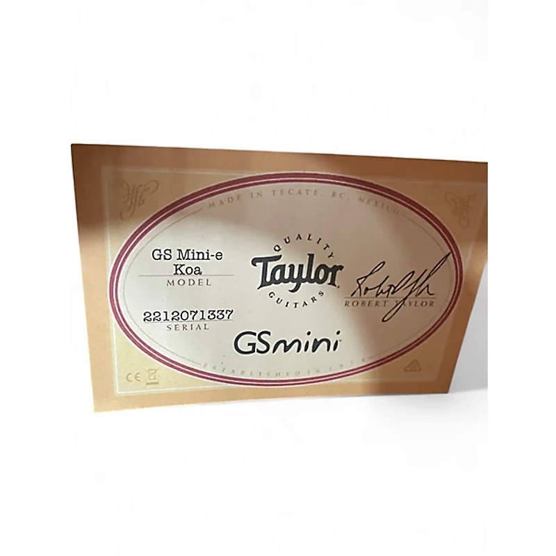 Used Taylor GS MINI-E KOA KOA Acoustic Electric Guitar