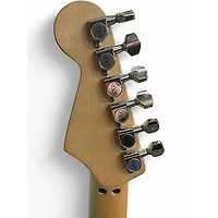 Used EVH Striped Series Black and White Solid Body Electric Guitar