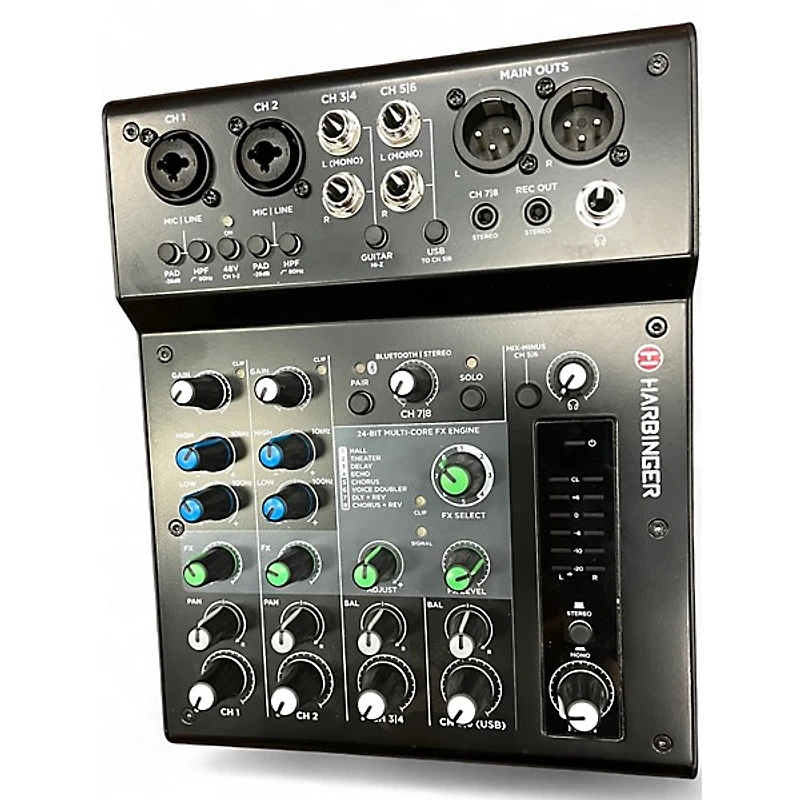 Used Harbinger LX8 Unpowered Mixer