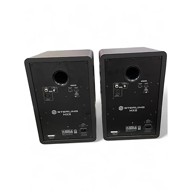 Used Sterling Audio MX8 Pair Powered Monitor