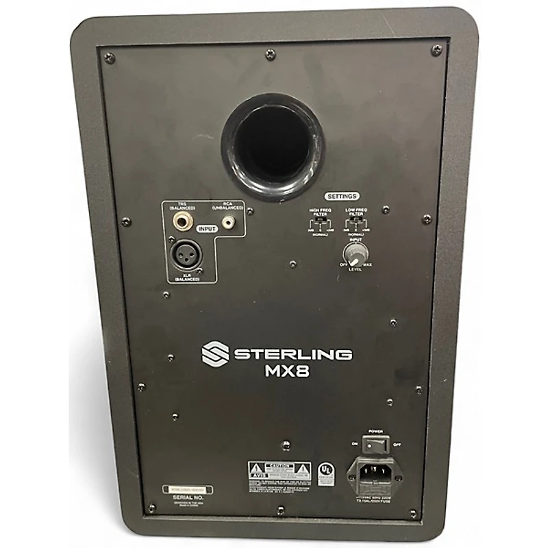 Used Sterling Audio MX8 Pair Powered Monitor