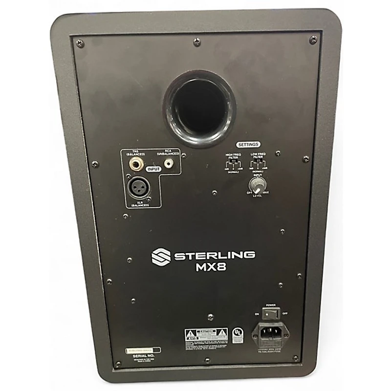 Used Sterling Audio MX8 Pair Powered Monitor