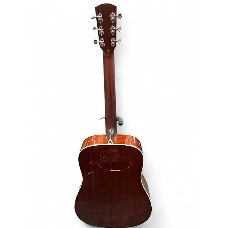 Used Alvarez MD60 Herringbone Natural Acoustic Guitar