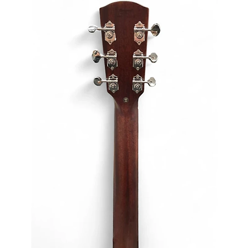 Used Alvarez MD60 Herringbone Natural Acoustic Guitar