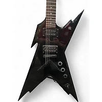 Used Dean Dimebag Razorback Black Solid Body Electric Guitar