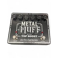 Used Electro-Harmonix Metal Muff Distortion With Top Boost Effect Pedal