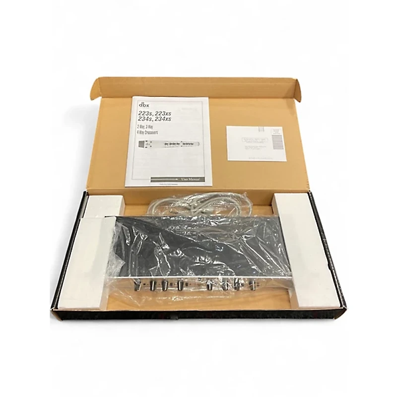 Used dbx 223XS Stereo 2-Way/Mono 3-Way Crossover