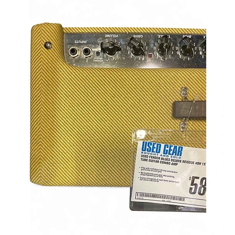 Used Fender Blues Deluxe Reissue 40W 1x12 Tube Guitar Combo Amp