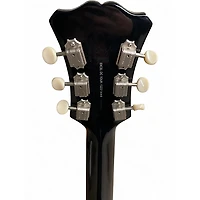 Used D'Angelico EXCEL DC TOUR Black Hollow Body Electric Guitar