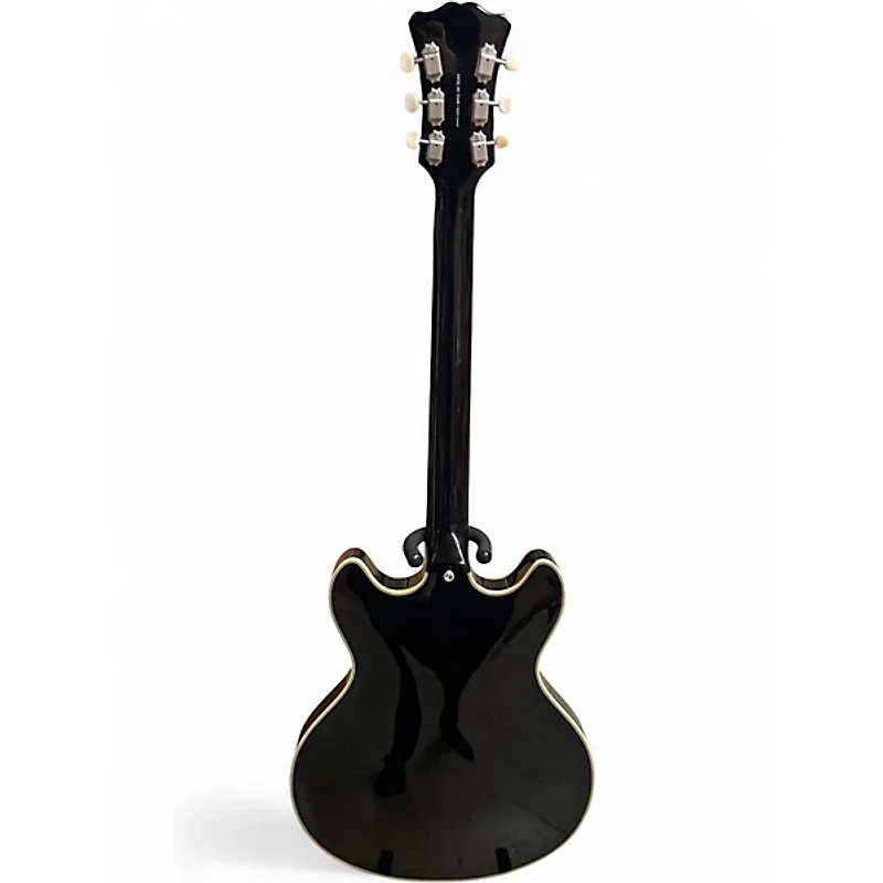 Used D'Angelico EXCEL DC TOUR Black Hollow Body Electric Guitar