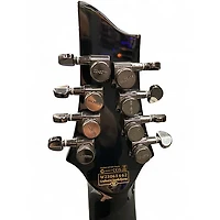 Used Schecter Guitar Research HELLRAISER HYBRID C-8 Trans Black Solid Body Electric Guitar