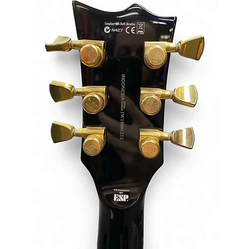 Used ESP LTD EC1000 Black Solid Body Electric Guitar