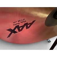 Used SABIAN 15in AAX THIN CRASH Cymbal