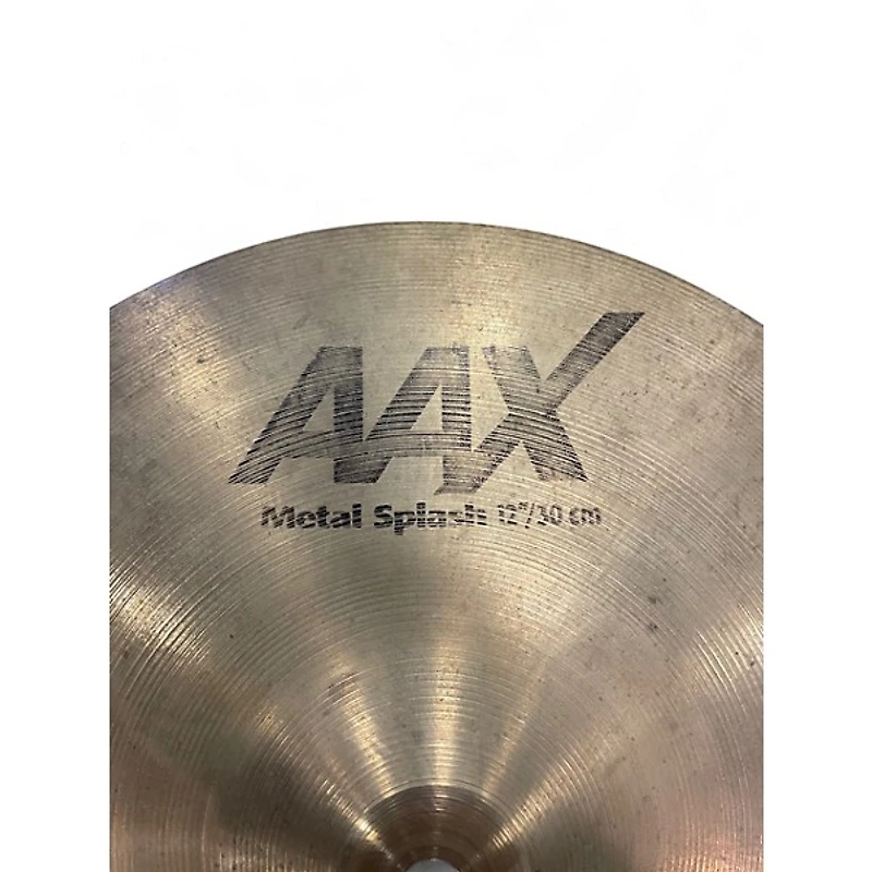 Used SABIAN 12in AAX METAL SPLASH Cymbal