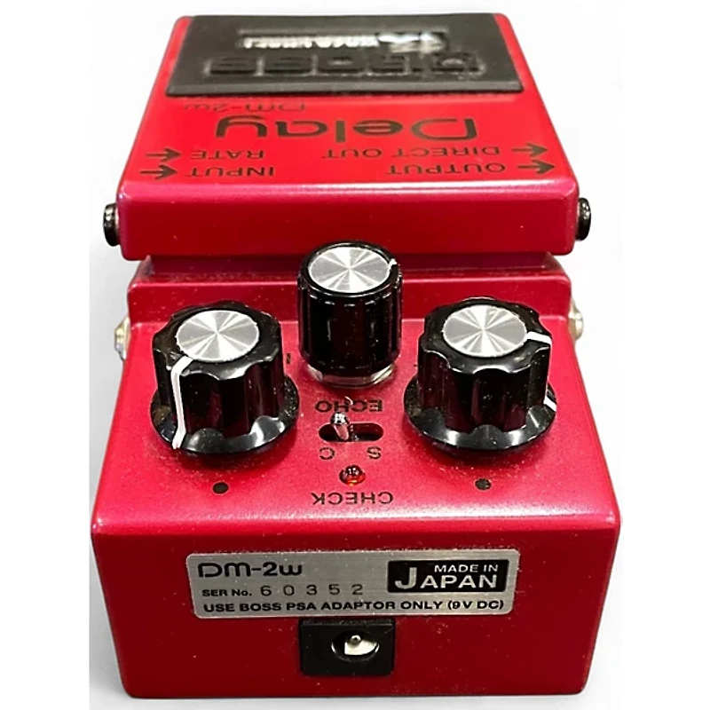 Used BOSS DM2W Delay Waza Craft Effect Pedal