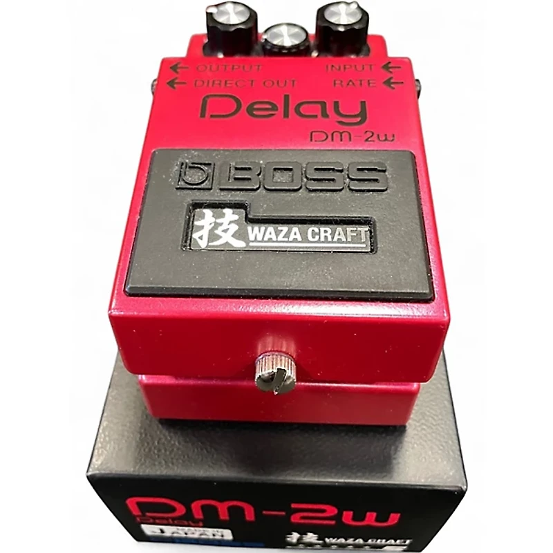 Used BOSS DM2W Delay Waza Craft Effect Pedal
