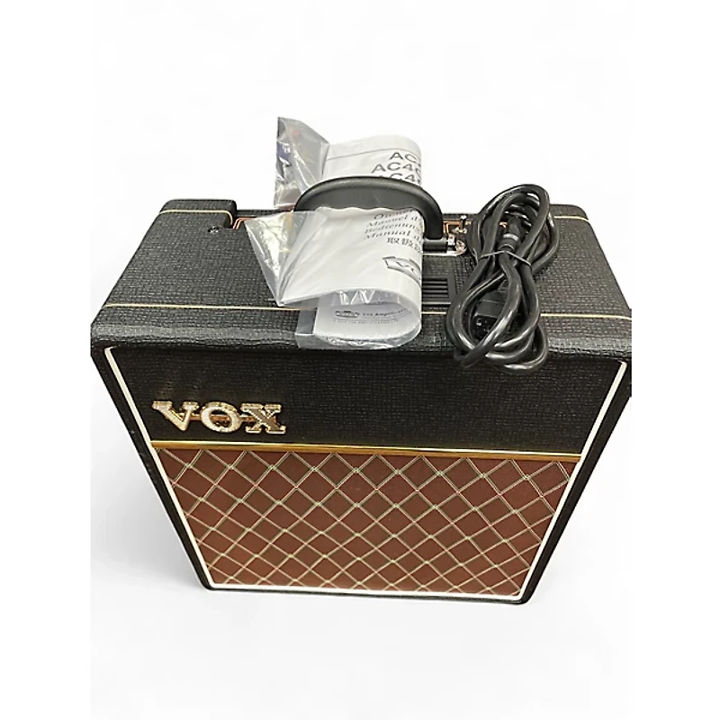 Used VOX AC4C1 Custom 4W 1x10 Tube Guitar Combo Amp