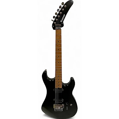 Used Kramer 84 HH Black Solid Body Electric Guitar
