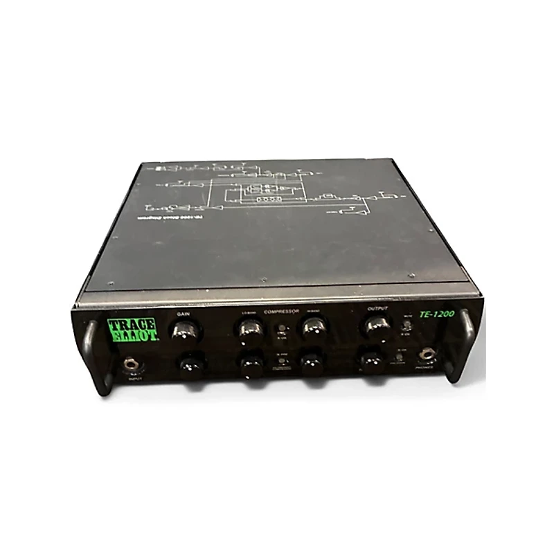 Used Trace Elliot TE-1200 Bass Amp Head