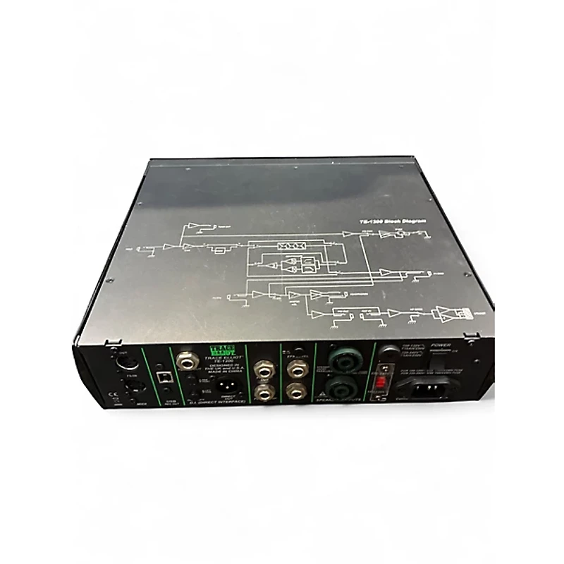 Used Trace Elliot TE-1200 Bass Amp Head