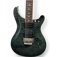 Used PRS SE Custom 24 Trans Charcoal Solid Body Electric Guitar