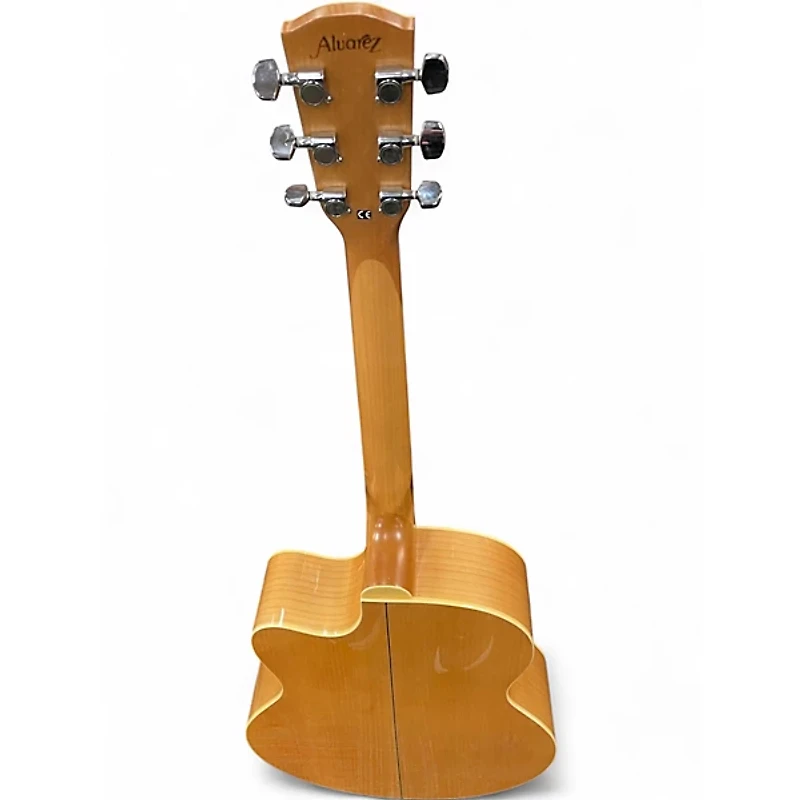 Used Alvarez AJ60C Natural Acoustic Electric Guitar