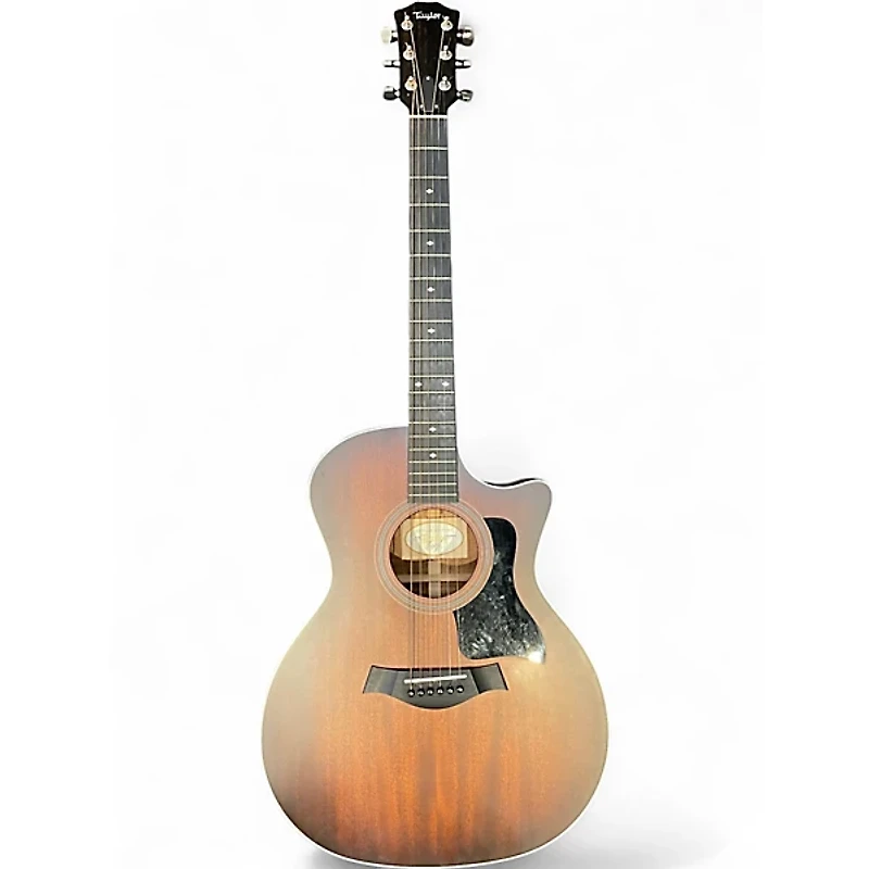 Used Taylor 324CE Shaded Edge Burst Acoustic Electric Guitar