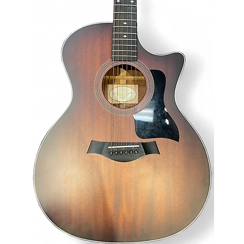Used Taylor 324CE Shaded Edge Burst Acoustic Electric Guitar