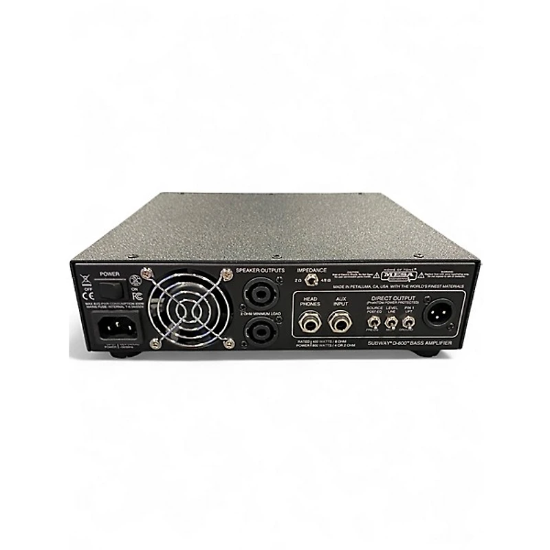 Used MESA/Boogie SUBWAY D-800 Bass Amp Head