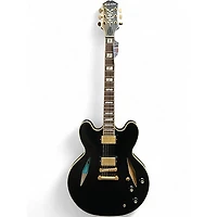 Used Epiphone EMILY WOLFE Sheraton Black Hollow Body Electric Guitar