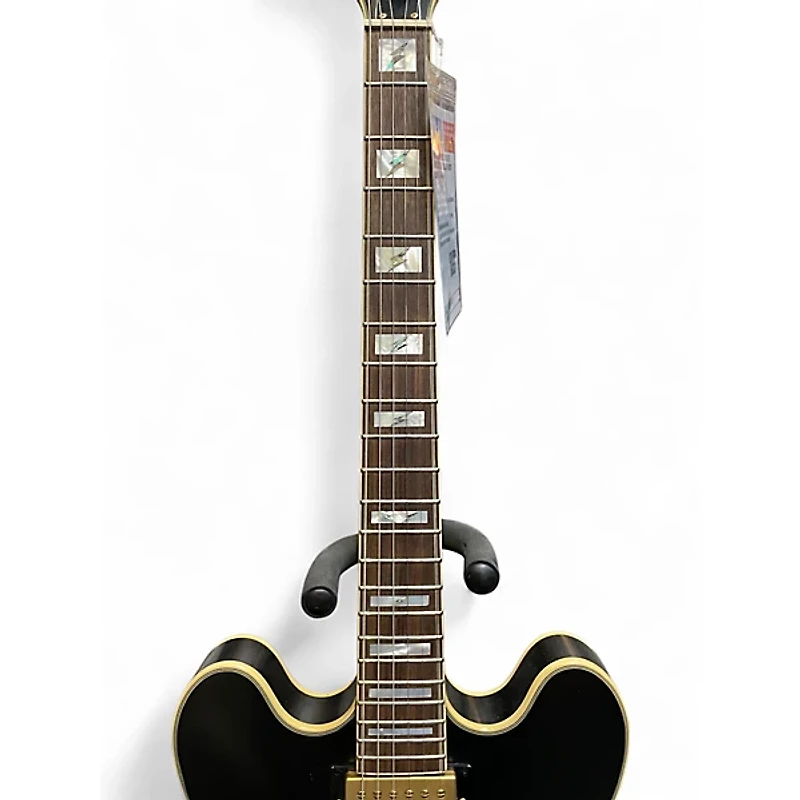 Used Epiphone EMILY WOLFE Sheraton Black Hollow Body Electric Guitar