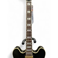 Used Epiphone EMILY WOLFE Sheraton Black Hollow Body Electric Guitar